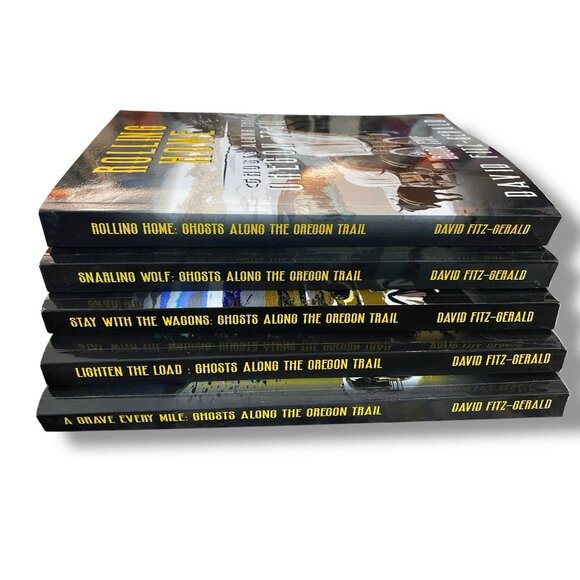Ghosts Along The Oregon Trail Series David Fitz-Gerald Books 1-5 Paperback Set - Picture 2 of 8
